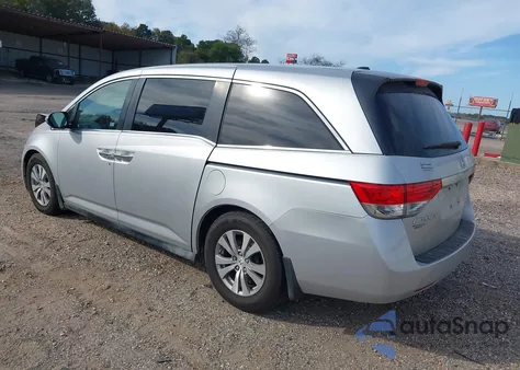 2014 Honda Odyssey Ex-L from USA, damaged, VIN 5FNRL5H6XEB019118